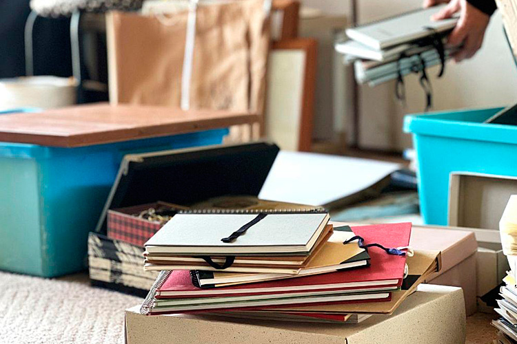 お部屋の片付け